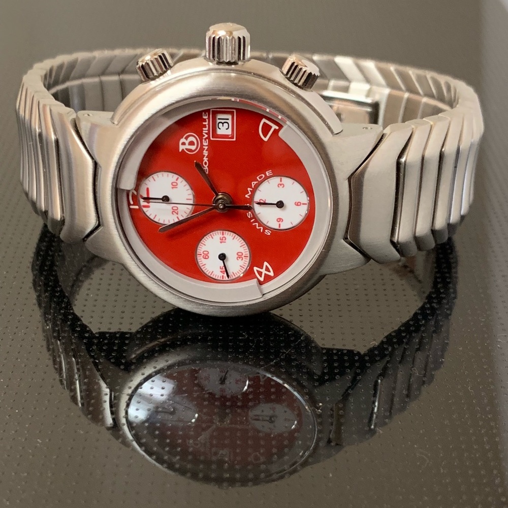 Chronograph Watch Swiss Made Bonneville 12.4.8